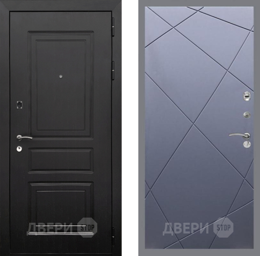 Входная металлическая Дверь Рекс (REX) 6 Венге FL-291 Силк титан в Краснознаменске