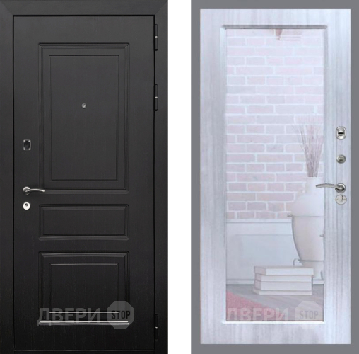 Дверь Рекс (REX) 6 Венге Зеркало Пастораль Сандал белый в Краснознаменске