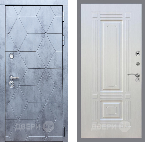 Входная металлическая Дверь Рекс (REX) 28 FL-2 Лиственница беж в Краснознаменске