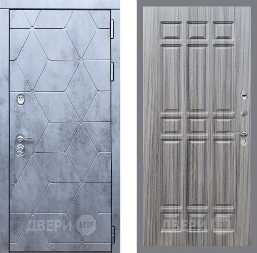 Входная металлическая Дверь Рекс (REX) 28 FL-33 Сандал грей в Краснознаменске