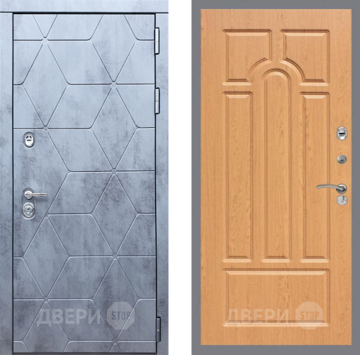 Входная металлическая Дверь Рекс (REX) 28 FL-58 Дуб в Краснознаменске