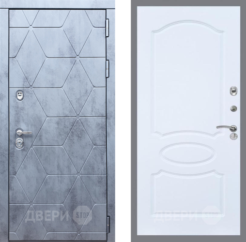 Входная металлическая Дверь Рекс (REX) 28 FL-128 Силк Сноу в Краснознаменске