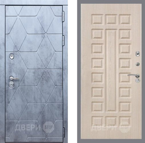 Входная металлическая Дверь Рекс (REX) 28 FL-183 Беленый дуб в Краснознаменске