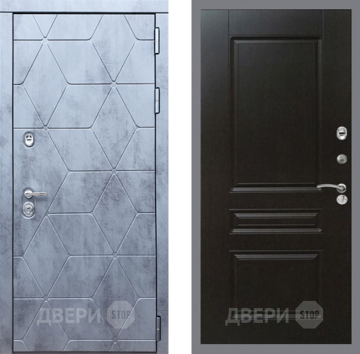 Входная металлическая Дверь Рекс (REX) 28 FL-243 Венге в Краснознаменске