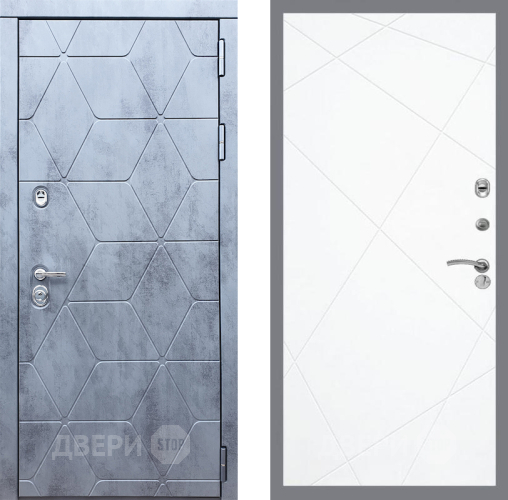 Входная металлическая Дверь Рекс (REX) 28 FL-291 Силк Сноу в Краснознаменске