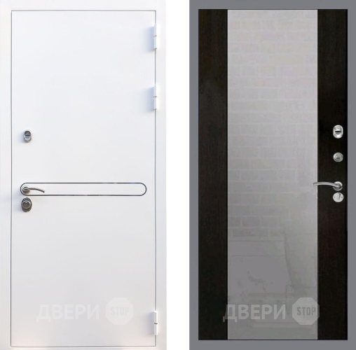 Входная металлическая Дверь Рекс (REX) 27 СБ-16 Зеркало Венге в Краснознаменске