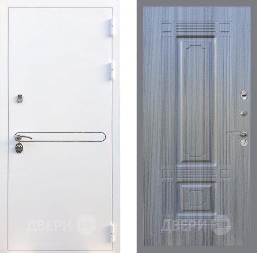 Входная металлическая Дверь Рекс (REX) 27 FL-2 Сандал грей в Краснознаменске