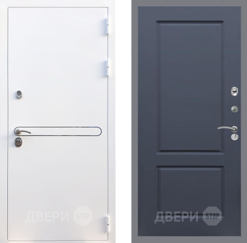 Входная металлическая Дверь Рекс (REX) 27 FL-117 Силк титан в Краснознаменске