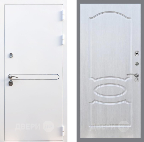 Входная металлическая Дверь Рекс (REX) 27 FL-128 Лиственница беж в Краснознаменске