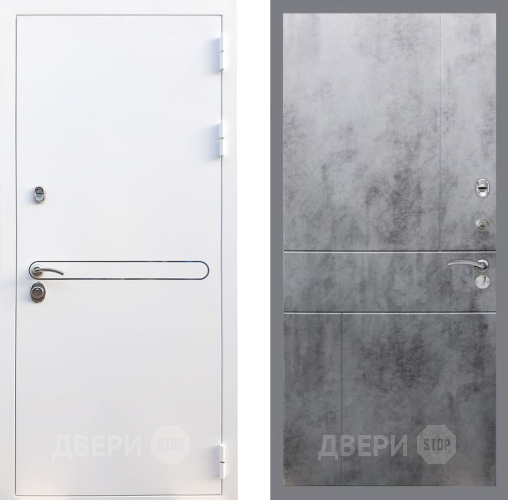 Входная металлическая Дверь Рекс (REX) 27 FL-290 Бетон темный в Краснознаменске