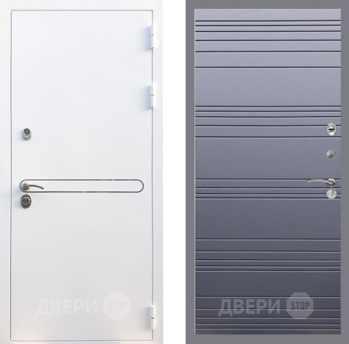 Дверь Рекс (REX) 27 Line Силк титан в Краснознаменске