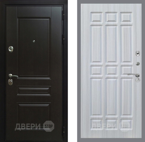 Входная металлическая Дверь Рекс (REX) Премиум-Н FL-33 Сандал белый в Краснознаменске