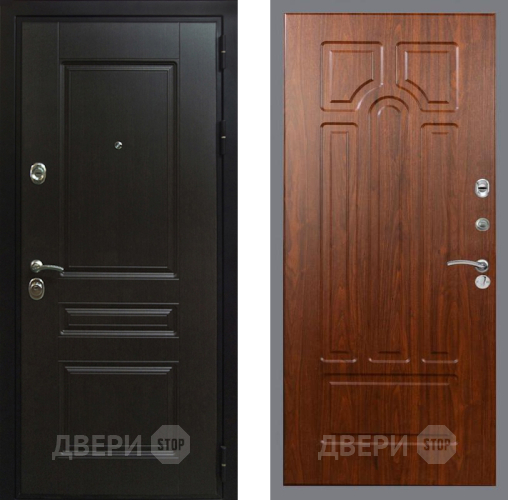 Входная металлическая Дверь Рекс (REX) Премиум-Н FL-58 Морёная берёза в Краснознаменске