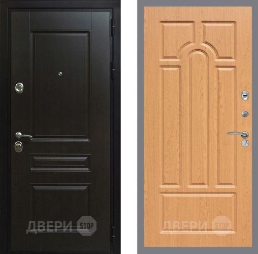 Входная металлическая Дверь Рекс (REX) Премиум-Н FL-58 Дуб в Краснознаменске