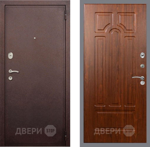 Дверь Рекс (REX) 2 Медный Антик FL-58 Морёная берёза в Краснознаменске