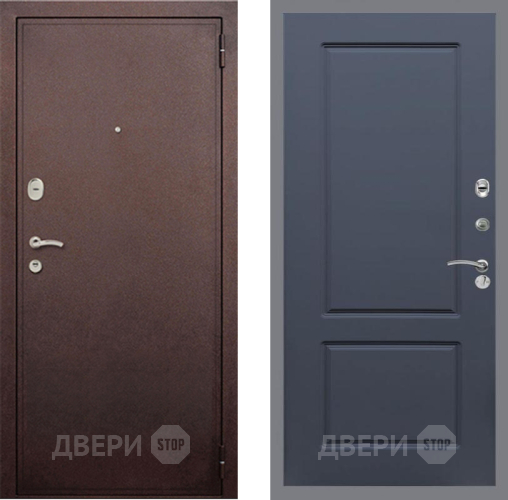 Дверь Рекс (REX) 2 Медный Антик FL-117 Силк титан в Краснознаменске