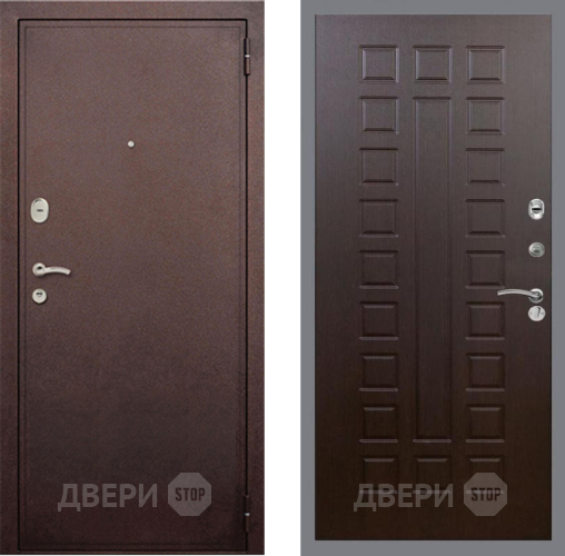 Дверь Рекс (REX) 2 Медный Антик FL-183 Венге в Краснознаменске
