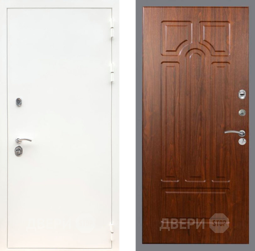 Дверь Рекс (REX) 5 Белая Шагрень FL-58 Морёная берёза в Краснознаменске