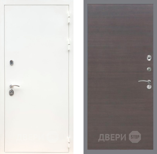Дверь Рекс (REX) 5 Белая Шагрень GL венге поперечный в Краснознаменске