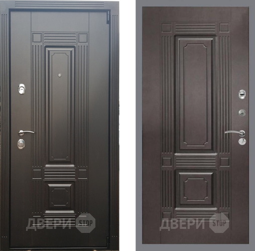 Входная металлическая Дверь Рекс (REX) 9 FL-2 Венге в Краснознаменске