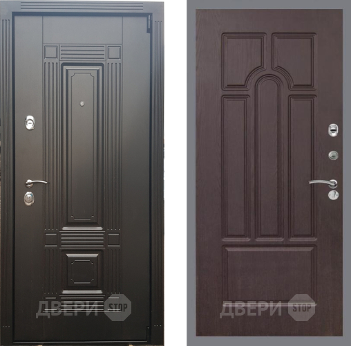 Входная металлическая Дверь Рекс (REX) 9 FL-58 Венге в Краснознаменске