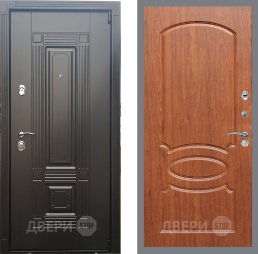 Входная металлическая Дверь Рекс (REX) 9 FL-128 Морёная берёза в Краснознаменске