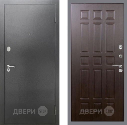Дверь Рекс (REX) 2А Серебро Антик FL-33 Венге в Краснознаменске