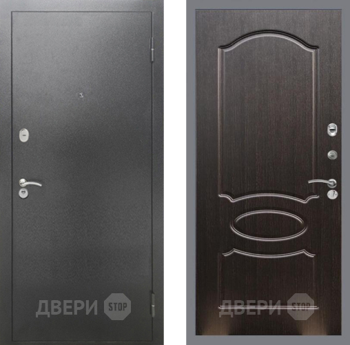 Дверь Рекс (REX) 2А Серебро Антик FL-128 Венге светлый в Краснознаменске