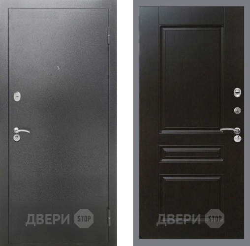 Входная металлическая Дверь Рекс (REX) 2А Серебро Антик FL-243 Венге в Краснознаменске