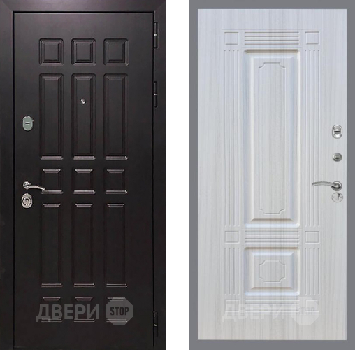 Входная металлическая Дверь Рекс (REX) 8 FL-2 Сандал белый в Краснознаменске