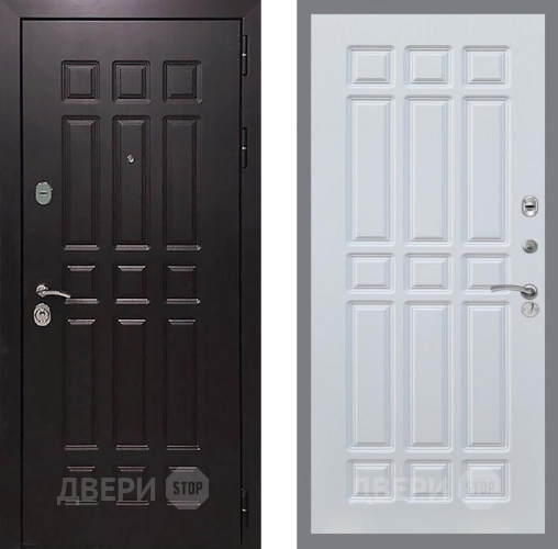 Входная металлическая Дверь Рекс (REX) 8 FL-33 Белый ясень в Краснознаменске