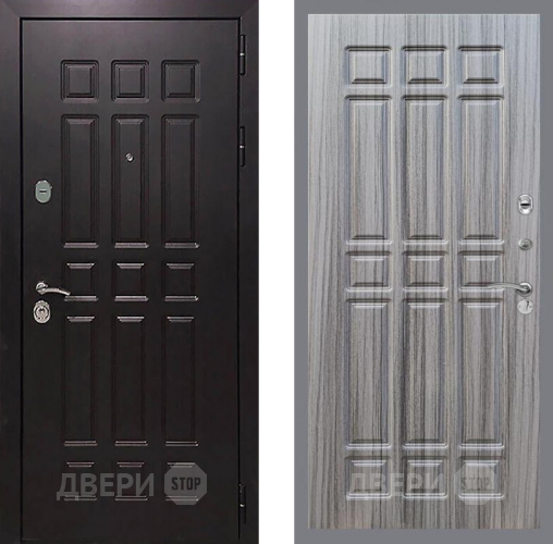 Входная металлическая Дверь Рекс (REX) 8 FL-33 Сандал грей в Краснознаменске