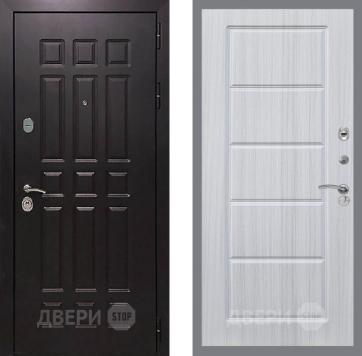 Входная металлическая Дверь Рекс (REX) 8 FL-39 Сандал белый в Краснознаменске
