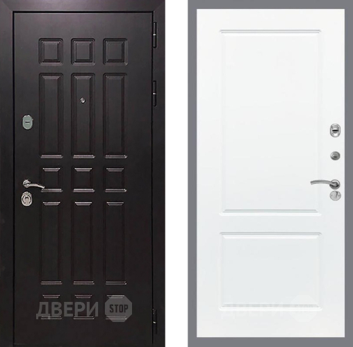Входная металлическая Дверь Рекс (REX) 8 FL-117 Силк Сноу в Краснознаменске