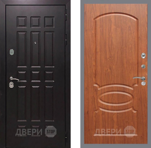 Входная металлическая Дверь Рекс (REX) 8 FL-128 Морёная берёза в Краснознаменске