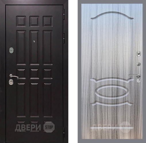 Входная металлическая Дверь Рекс (REX) 8 FL-128 Сандал грей в Краснознаменске