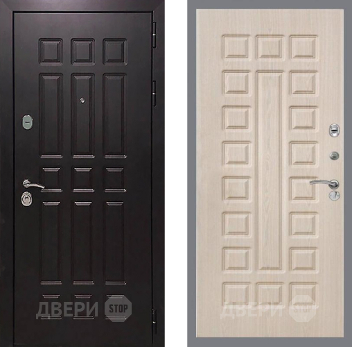 Входная металлическая Дверь Рекс (REX) 8 FL-183 Беленый дуб в Краснознаменске