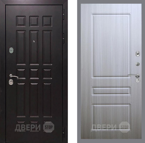 Входная металлическая Дверь Рекс (REX) 8 FL-243 Сандал белый в Краснознаменске