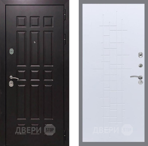 Входная металлическая Дверь Рекс (REX) 8 FL-289 Белый ясень в Краснознаменске