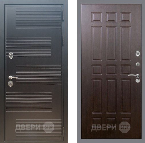 Входная металлическая Дверь Рекс (REX) премиум 185 FL-33 Венге в Краснознаменске