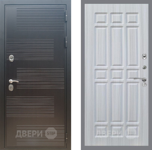 Входная металлическая Дверь Рекс (REX) премиум 185 FL-33 Сандал белый в Краснознаменске