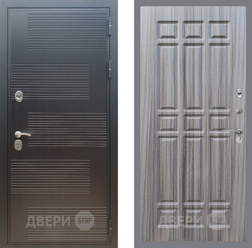 Входная металлическая Дверь Рекс (REX) премиум 185 FL-33 Сандал грей в Краснознаменске