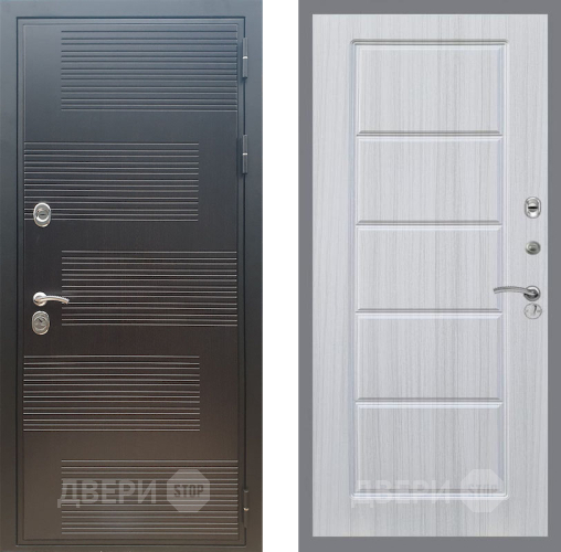 Входная металлическая Дверь Рекс (REX) премиум 185 FL-39 Сандал белый в Краснознаменске