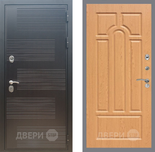 Входная металлическая Дверь Рекс (REX) премиум 185 FL-58 Дуб в Краснознаменске