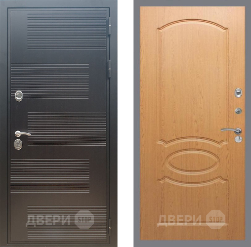 Входная металлическая Дверь Рекс (REX) премиум 185 FL-128 Дуб в Краснознаменске