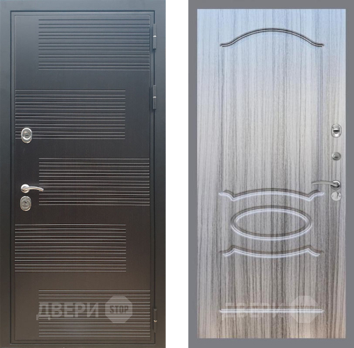 Дверь Рекс (REX) премиум 185 FL-128 Сандал грей в Краснознаменске