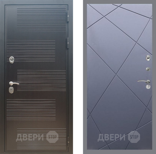Входная металлическая Дверь Рекс (REX) премиум 185 FL-291 Силк титан в Краснознаменске