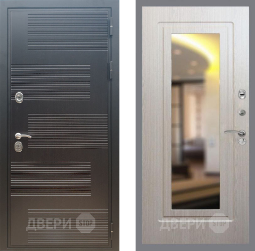 Входная металлическая Дверь Рекс (REX) премиум 185 FLZ-120 Беленый дуб в Краснознаменске