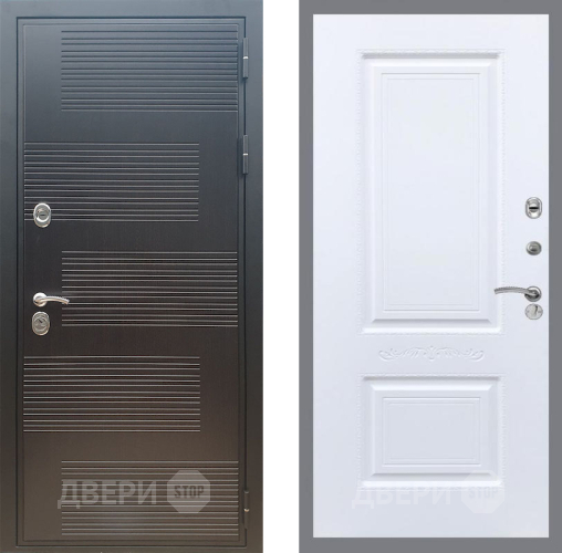 Входная металлическая Дверь Рекс (REX) премиум 185 Смальта Силк Сноу в Краснознаменске