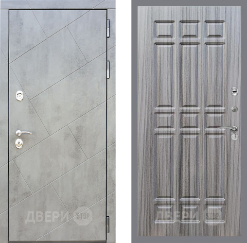 Входная металлическая Дверь Рекс (REX) 22 FL-33 Сандал грей в Краснознаменске